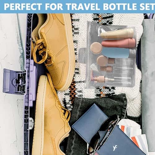 MAYCREATE® 33PCS Travel Bottles for Toiletries Refillable Bottle Empty Containers Cream Jars Spray Bottle Kit for Lotion Shower Gel Shampoo MAYCREATE® 33PCS Travel Bottles for Toiletries Refillable Bottle Empty Containers Cream Jars Spray Bottle Kit for Lotion Shower Gel Shampoo